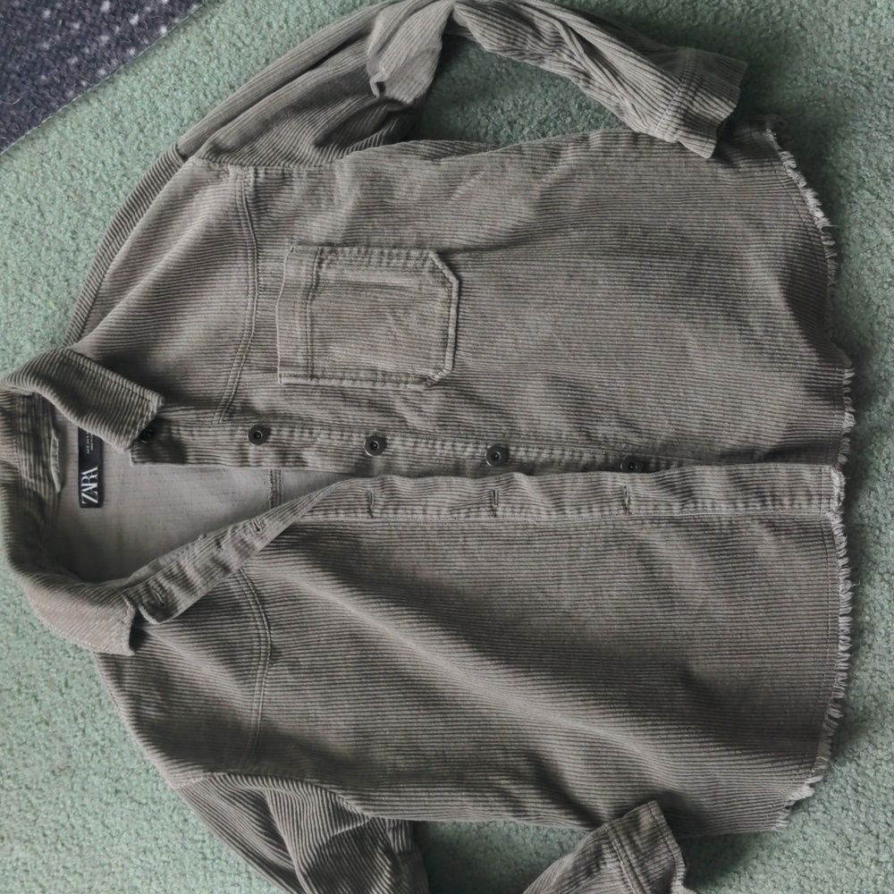 Zara corduory shirt